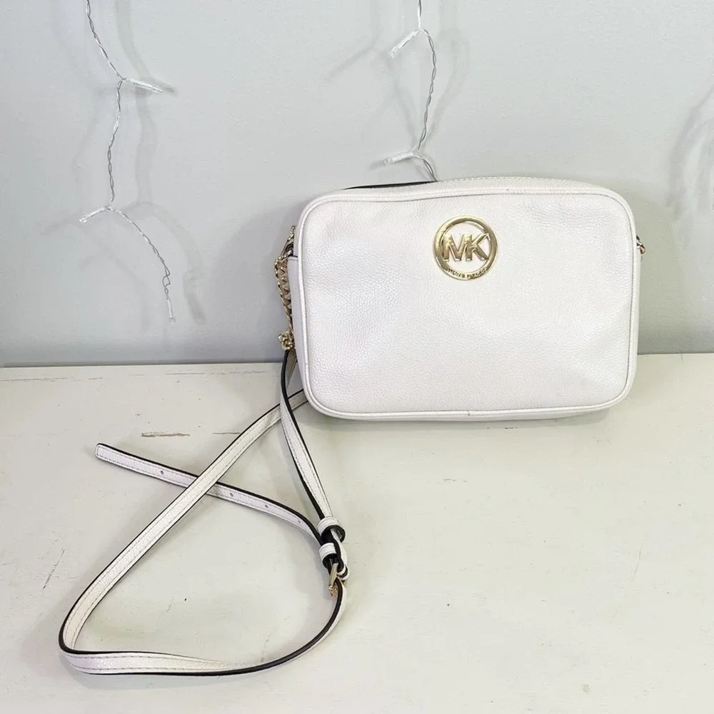 15-NWT MICHAEL KORS FULTON LG CROSSBODY BAG PURSE